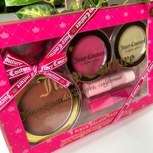 Juicy Couture Blush Set - Vibrant Pink, Warm Brown, Soft Cream